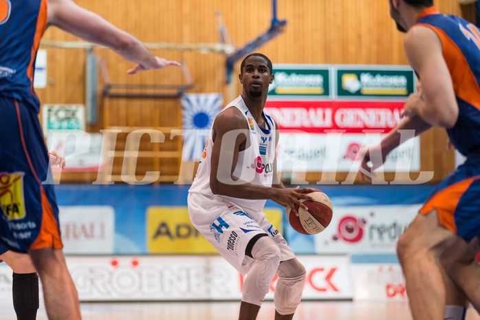 Basketball, ABL 2016/17, Grunddurchgang 35.Runde, Oberwart Gunners, Fürstenfeld Panthers, Christopher McNealy (8)