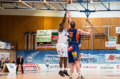 Basketball, ABL 2016/17, Grunddurchgang 35.Runde, Oberwart Gunners, Fürstenfeld Panthers, Cedric Kuakumensah (5)