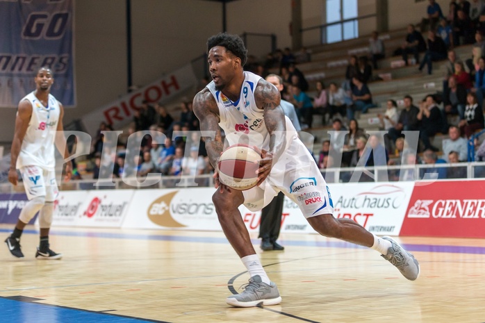 Basketball, ABL 2016/17, Grunddurchgang 35.Runde, Oberwart Gunners, Fürstenfeld Panthers, Jamari Traylor (9)