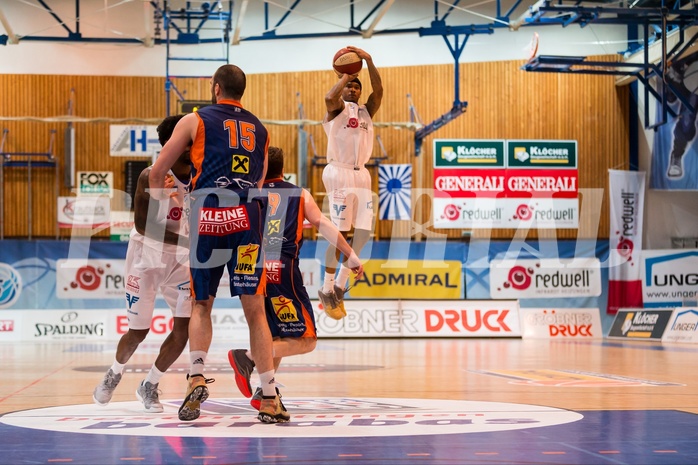 Basketball, ABL 2016/17, Grunddurchgang 35.Runde, Oberwart Gunners, Fürstenfeld Panthers, Derek Jackson Jr. (6)