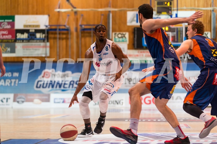 Basketball, ABL 2016/17, Grunddurchgang 35.Runde, Oberwart Gunners, Fürstenfeld Panthers, Christopher McNealy (8)