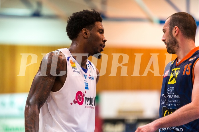 Basketball, ABL 2016/17, Grunddurchgang 35.Runde, Oberwart Gunners, Fürstenfeld Panthers, Jamari Traylor (9)