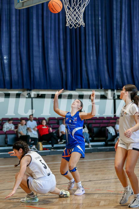 27.04.2025 Österreichischer Basketballverband 2024/25, SLWU16 VF Basket Flames UNION vs. DBB  Basketgirls Wels