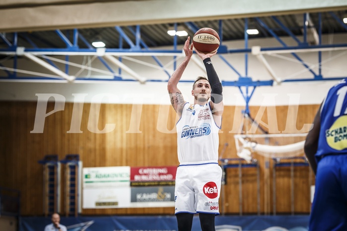 Basketball, ABL 2018/19, Playoff HF Spiel 2, Oberwart Gunners, Gmunden Swans, Hayden Thomas Lescault (11)