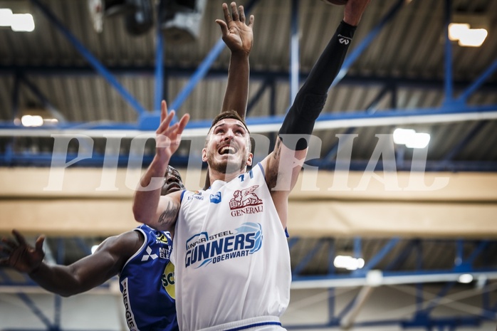 Basketball, ABL 2018/19, Playoff HF Spiel 2, Oberwart Gunners, Gmunden Swans, Hayden Thomas Lescault (11)
