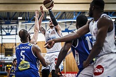 Basketball, ABL 2018/19, Playoff HF Spiel 2, Oberwart Gunners, Gmunden Swans, Hayden Thomas Lescault (11)
