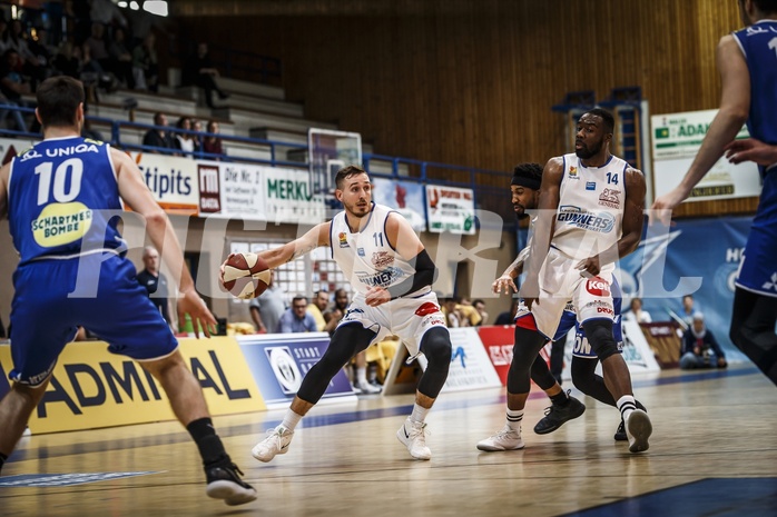 Basketball, ABL 2018/19, Playoff HF Spiel 2, Oberwart Gunners, Gmunden Swans, Hayden Thomas Lescault (11)
