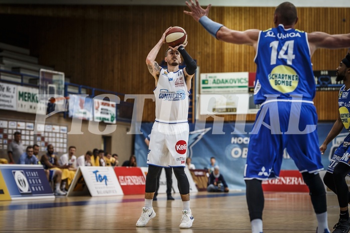 Basketball, ABL 2018/19, Playoff HF Spiel 2, Oberwart Gunners, Gmunden Swans, Hayden Thomas Lescault (11)