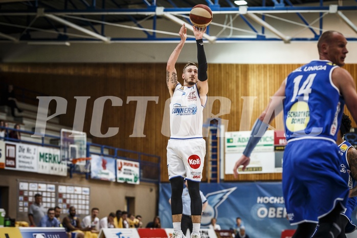 Basketball, ABL 2018/19, Playoff HF Spiel 2, Oberwart Gunners, Gmunden Swans, Hayden Thomas Lescault (11)