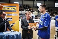 Basketball, ABL 2018/19, Playoff HF Spiel 2, Oberwart Gunners, Gmunden Swans, Hayden Thomas Lescault (11) MVP 2019
