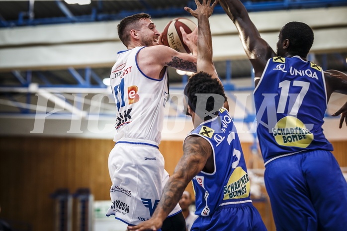 Basketball, ABL 2018/19, Playoff HF Spiel 2, Oberwart Gunners, Gmunden Swans, Hayden Thomas Lescault (11)