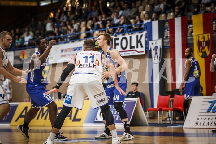 Basketball, ABL 2018/19, Playoff HF Spiel 2, Oberwart Gunners, Gmunden Swans, Matthias Linortner (12)