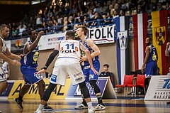 Basketball, ABL 2018/19, Playoff HF Spiel 2, Oberwart Gunners, Gmunden Swans, Matthias Linortner (12)