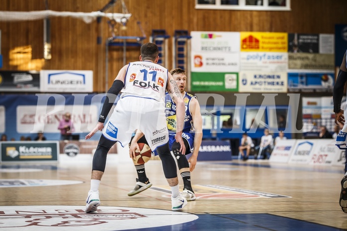 Basketball, ABL 2018/19, Playoff HF Spiel 2, Oberwart Gunners, Gmunden Swans, Matthias Linortner (12)