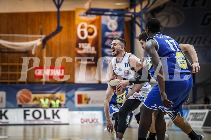 Basketball, ABL 2018/19, Playoff HF Spiel 2, Oberwart Gunners, Gmunden Swans, Hayden Thomas Lescault (11)