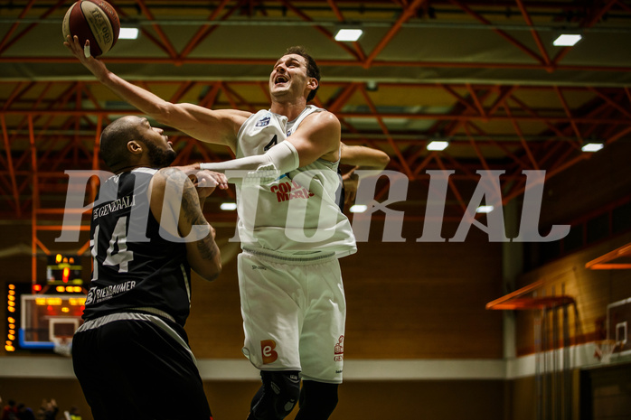 Basketball, Basketball Zweite Liga, Playoffs: Viertelfinale 2. Spiel, BBC Nord Dragonz, Mattersburg Rocks, Fuad Memcic (44)