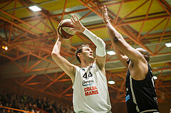 Basketball, Basketball Zweite Liga, Playoff: Viertelfinale 2. Spiel, BBC Nord Dragonz, BK Mattersburg Rocks, Fuad Memcic (44)