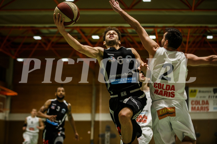 Basketball, Basketball Zweite Liga, Playoffs: Viertelfinale 2. Spiel, BBC Nord Dragonz, Mattersburg Rocks, Jan NICOLI (6)