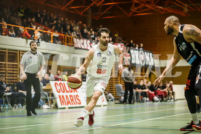 Basketball, Basketball Zweite Liga, Playoff: Viertelfinale 2. Spiel, BBC Nord Dragonz, BK Mattersburg Rocks, Petar Cosic (2)