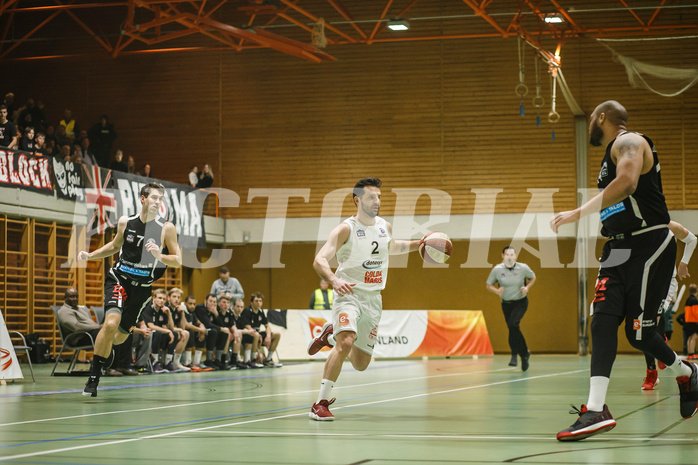 Basketball, Basketball Zweite Liga, Playoff: Viertelfinale 2. Spiel, BBC Nord Dragonz, BK Mattersburg Rocks, Petar Cosic (2)