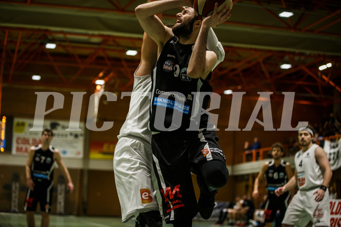Basketball, Basketball Zweite Liga, Playoffs: Viertelfinale 2. Spiel, BBC Nord Dragonz, Mattersburg Rocks, Tobias WINKLER (9)
