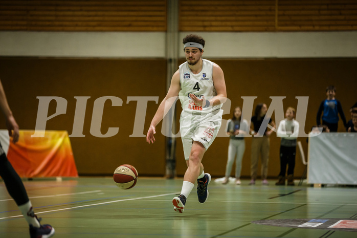 Basketball, Basketball Zweite Liga, Playoffs: Viertelfinale 2. Spiel, BBC Nord Dragonz, Mattersburg Rocks, Ognjen Drljaca (4)