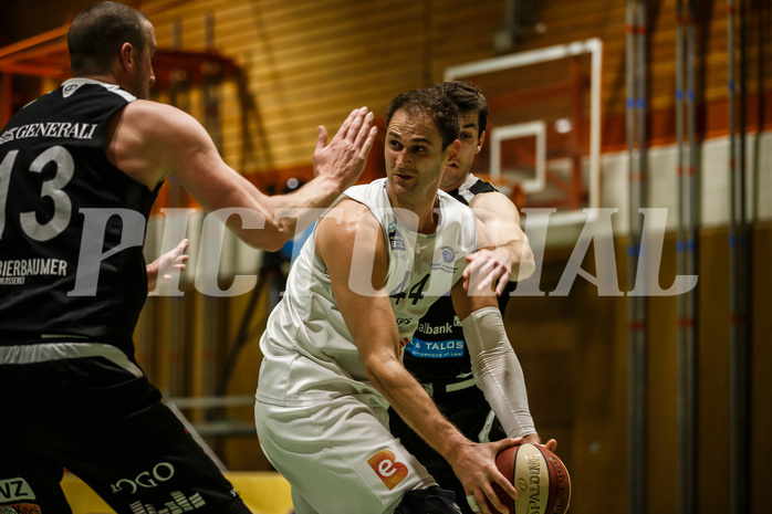Basketball, Basketball Zweite Liga, Playoffs: Viertelfinale 2. Spiel, BBC Nord Dragonz, Mattersburg Rocks, Fuad Memcic (44)