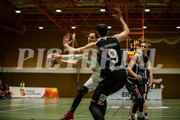 Basketball, Basketball Zweite Liga, Playoffs: Viertelfinale 2. Spiel, BBC Nord Dragonz, Mattersburg Rocks, Fuad Memcic (44)