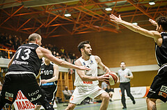 Basketball, Basketball Zweite Liga, Playoff: Viertelfinale 2. Spiel, BBC Nord Dragonz, BK Mattersburg Rocks, Petar Cosic (2)