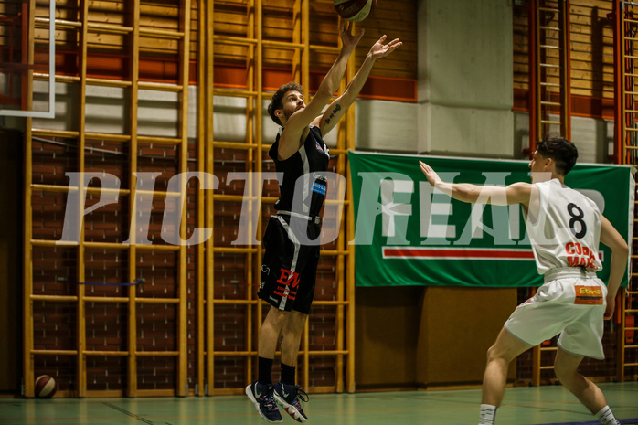 Basketball, Basketball Zweite Liga, Playoffs: Viertelfinale 2. Spiel, BBC Nord Dragonz, Mattersburg Rocks, Jan NICOLI (6)