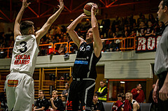 Basketball, Basketball Zweite Liga, Playoffs: Viertelfinale 2. Spiel, BBC Nord Dragonz, Mattersburg Rocks, Corey HALLETT (13)