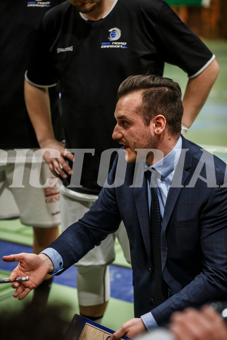 Basketball, Basketball Zweite Liga, Playoff: Viertelfinale 2. Spiel, BBC Nord Dragonz, BK Mattersburg Rocks, Dusan Kozlica (Head Coach)