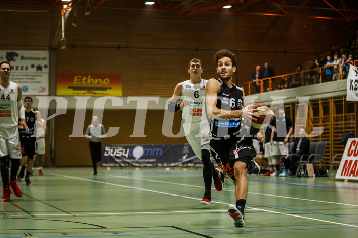 Basketball, Basketball Zweite Liga, Playoffs: Viertelfinale 2. Spiel, BBC Nord Dragonz, Mattersburg Rocks, Jan NICOLI (6)