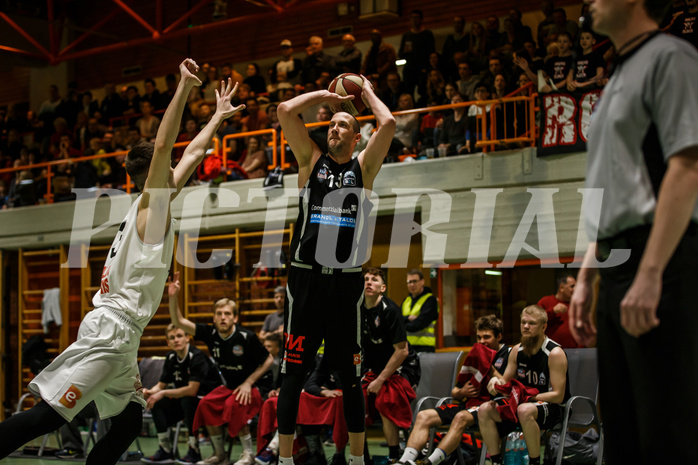Basketball, Basketball Zweite Liga, Playoffs: Viertelfinale 2. Spiel, BBC Nord Dragonz, Mattersburg Rocks, Corey HALLETT (13)