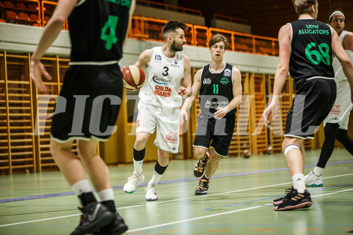 Basketball, Basketball Zweite Liga, Grunddurchgang 22.Runde, BBC Nord Dragonz, UDW Alligators Deutsch Wagram, Petar Cosic (3)