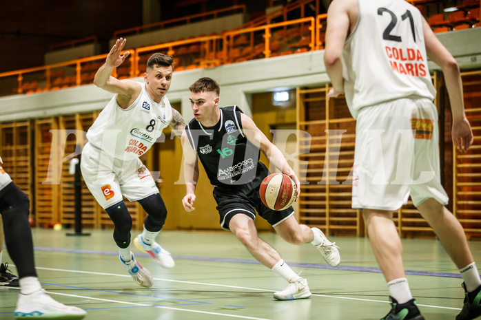 Basketball, Basketball Zweite Liga, Grunddurchgang 22.Runde, BBC Nord Dragonz, UDW Alligators Deutsch Wagram, N. Nikolic (16)