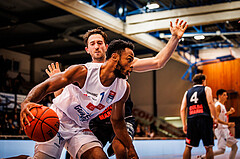 Basketball, win2day Basketball Superliga 2022/23, Grunddurchgang Runde 1, Oberwart Gunners, BBC Nord Dragonz Eisenstadt, Hall Elisias (11)