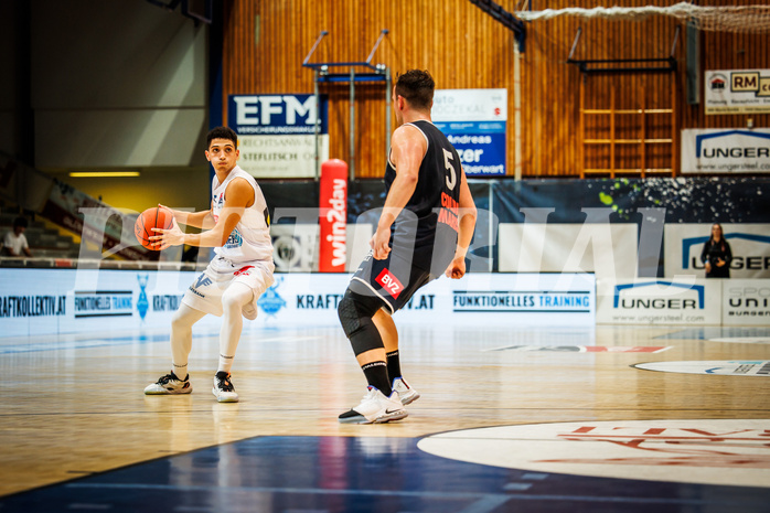 Basketball, win2day Basketball Superliga 2022/23, Grunddurchgang Runde 1, Oberwart Gunners, BBC Nord Dragonz Eisenstadt, Magdy Abou-Ahmed (6)