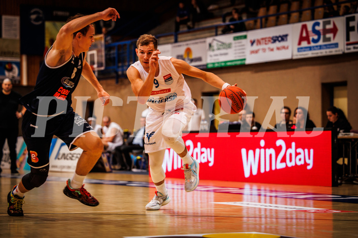 Basketball, win2day Basketball Superliga 2022/23, Grunddurchgang Runde 1, Oberwart Gunners, BBC Nord Dragonz Eisenstadt, Edi Patekar (9)