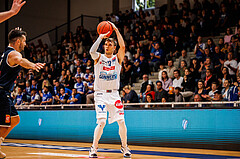 Basketball, win2day Basketball Superliga 2022/23, Grunddurchgang Runde 1, Oberwart Gunners, BBC Nord Dragonz Eisenstadt, Jonathan Knessl (12)