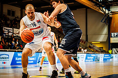Basketball, win2day Basketball Superliga 2022/23, Grunddurchgang Runde 1, Oberwart Gunners, BBC Nord Dragonz Eisenstadt, Renato Poljak (16)
