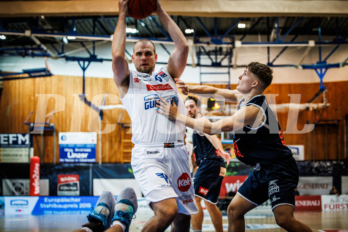 Basketball, win2day Basketball Superliga 2022/23, Grunddurchgang Runde 1, Oberwart Gunners, BBC Nord Dragonz Eisenstadt, Renato Poljak (16)