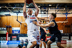 Basketball, win2day Basketball Superliga 2022/23, Grunddurchgang Runde 1, Oberwart Gunners, BBC Nord Dragonz Eisenstadt, Renato Poljak (16)