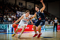 Basketball, win2day Basketball Superliga 2022/23, Grunddurchgang Runde 1, Oberwart Gunners, BBC Nord Dragonz Eisenstadt, Brock Gardner (10)