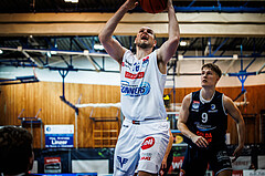Basketball, win2day Basketball Superliga 2022/23, Grunddurchgang Runde 1, Oberwart Gunners, BBC Nord Dragonz Eisenstadt, Renato Poljak (16)#