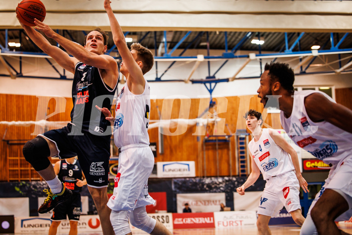 Basketball, win2day Basketball Superliga 2022/23, Grunddurchgang Runde 1, Oberwart Gunners, BBC Nord Dragonz Eisenstadt, Zak Dominik (8)