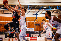 Basketball, win2day Basketball Superliga 2022/23, Grunddurchgang Runde 1, Oberwart Gunners, BBC Nord Dragonz Eisenstadt, Zak Dominik (8)