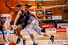 Basketball, win2day Basketball Superliga 2022/23, Grunddurchgang Runde 1, Oberwart Gunners, BBC Nord Dragonz Eisenstadt, Valentin Pasterk (9)