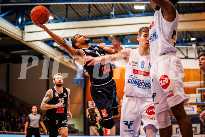 Basketball, win2day Basketball Superliga 2022/23, Grunddurchgang Runde 1, Oberwart Gunners, BBC Nord Dragonz Eisenstadt, Kyran Jordan Mc Clure (13)