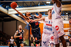 Basketball, win2day Basketball Superliga 2022/23, Grunddurchgang Runde 1, Oberwart Gunners, BBC Nord Dragonz Eisenstadt, Kyran Jordan Mc Clure (13)